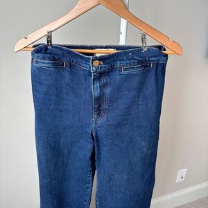 Madewell The Emmett Wide-Leg Jean: Welt Pocket Edition